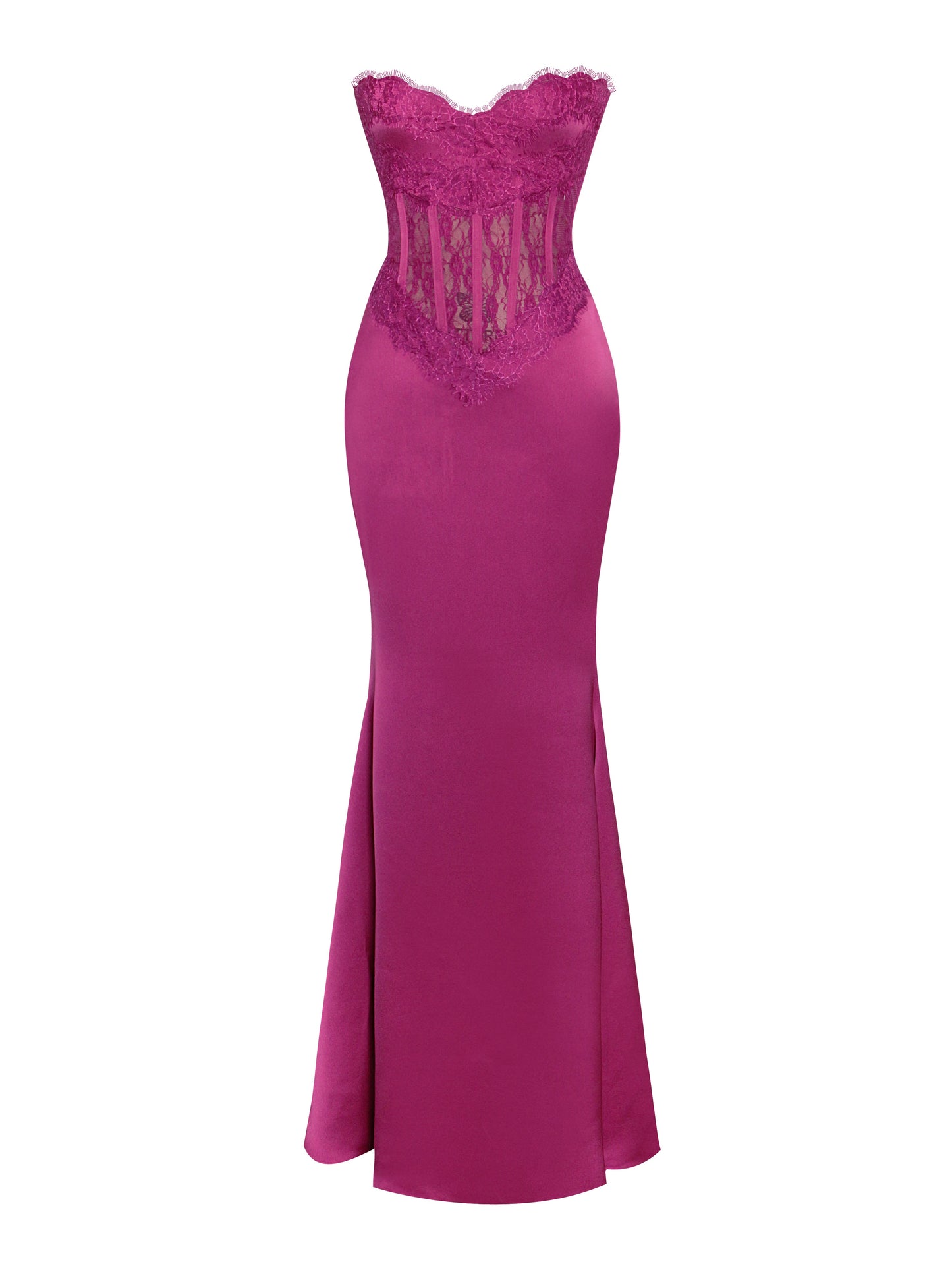 Vestido Everleigh®  Fucsia de encaje