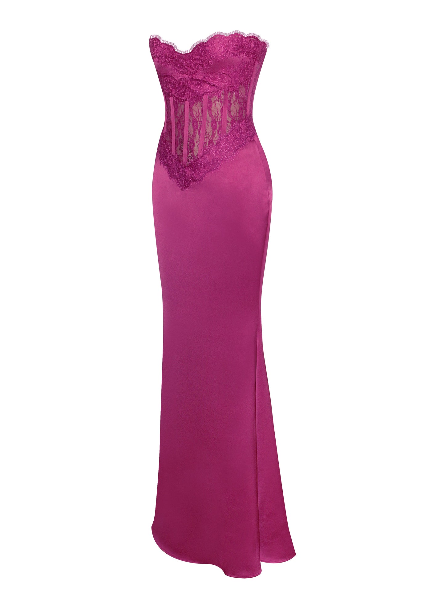 Vestido Everleigh®  Fucsia de encaje