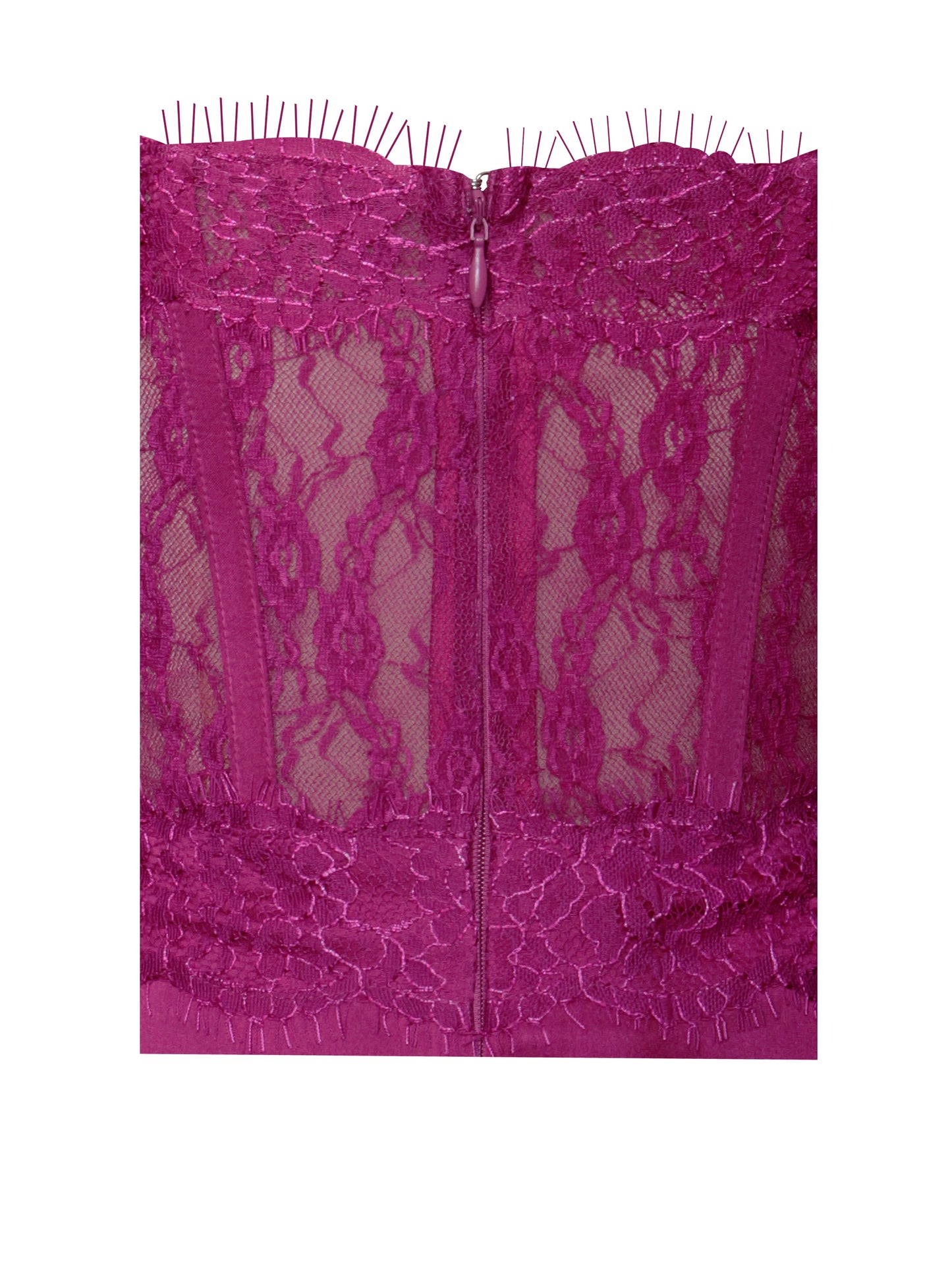 Vestido Everleigh®  Fucsia de encaje